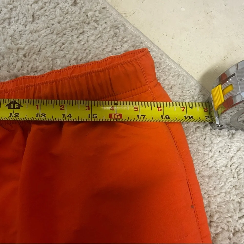 Tommy Bahama Board Shorts Orange Drawstring Pocket Lined Swim Men's Size XL EUC